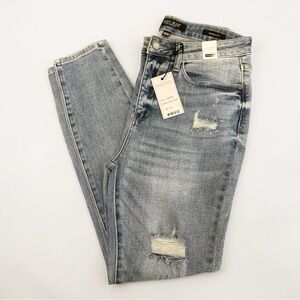 Judy Blue Hilaria Hi Rise Distressed Skinny Fit Jeans JB82330, Size 11 / 30 New